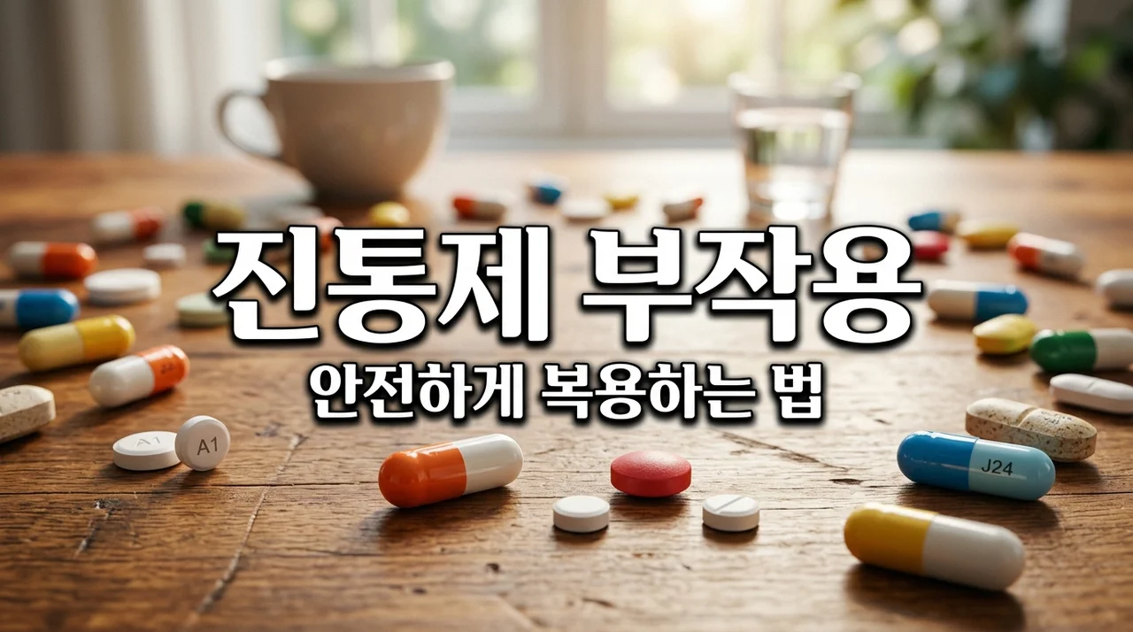 소염진통제 부작용 6가지와 안전한 복용법 (꼭 확인하세요!)