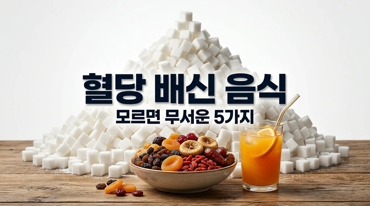 혈당 올리는 음식 5가지, 건강식인 줄 알았는데 '배신감' 주의!