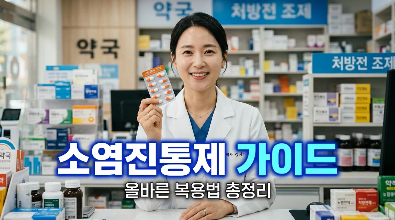 소염진통제 올바른 복용법, 약사가 알려주는 증상별 선택 가이드
