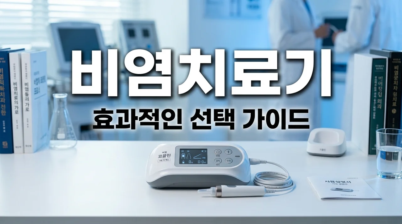 비염치료기 효과 및 추천 제품 완벽 정리! 구매 전 필수 체크리스트 3가지