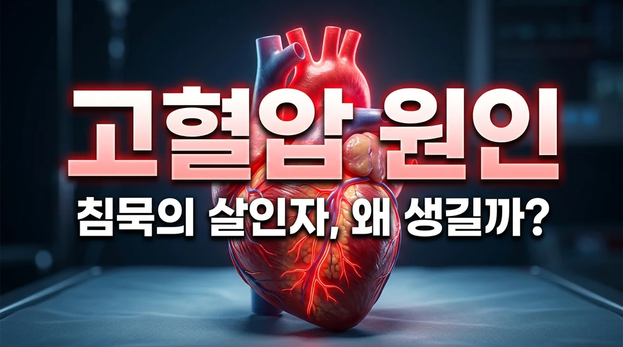 고혈압 원인 5가지와 나만 몰랐던 뜻밖의 위험 요인 총정리