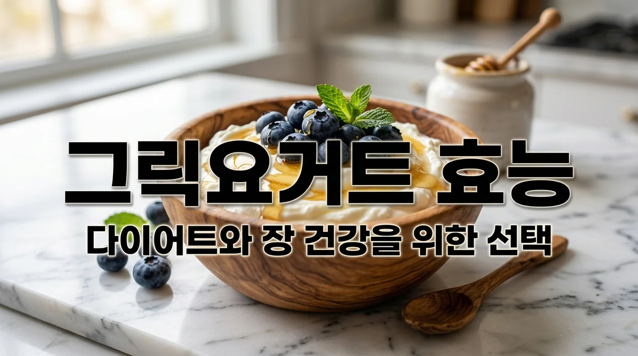 그릭요거트 효능 5가지와 다이어트 식단 꿀팁 총정리