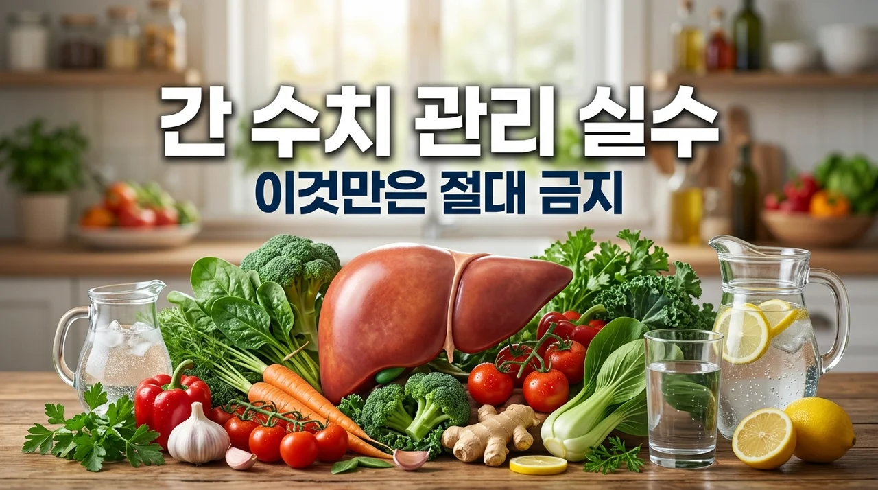간 수치 관리할 때 많이 하는 실수 5가지! 이것만 피해도 절반은 성공