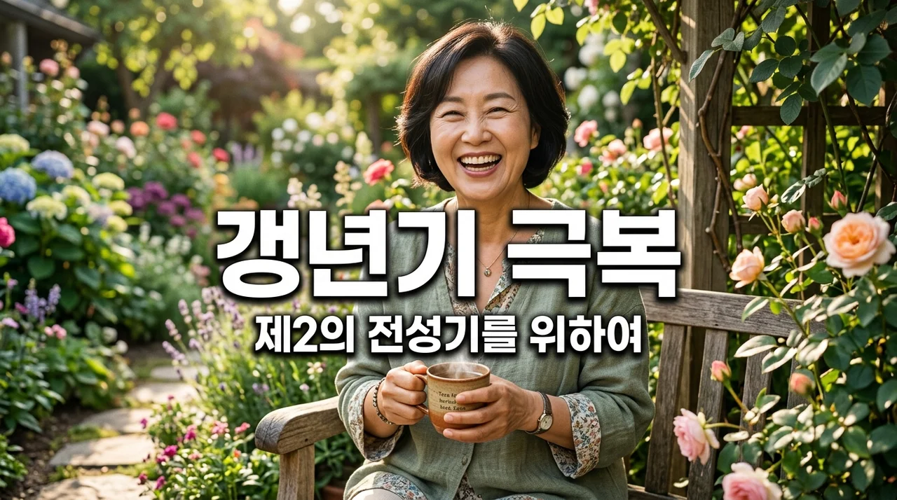 갱년기 극복 방법 5가지! 증상 완화 음식과 영양제 완벽 가이드