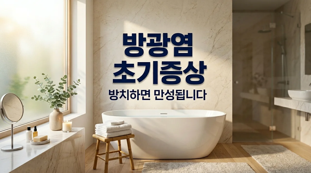 방광염 초기증상 방치하면 '만성' 된다? 꼭 알아야 할 5가지 징후와 관리법