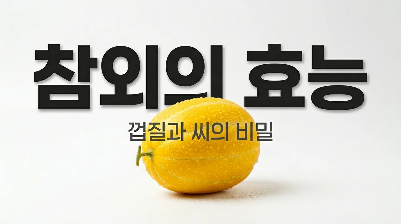참외 효능 껍질까지 먹어야 하는 5가지 이유와 부작용 주의사항