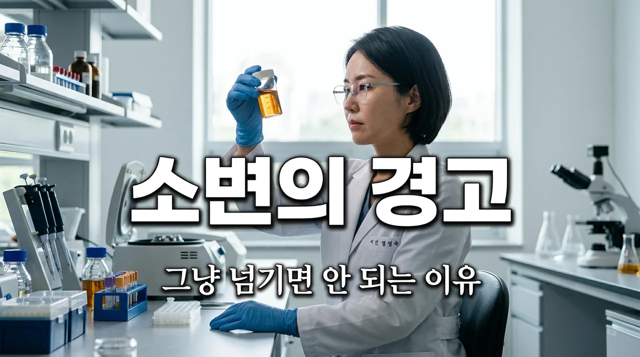 소변 이상 신호 그냥 넘기면 안 되는 이유! 증상별 의심 질환 총정리
