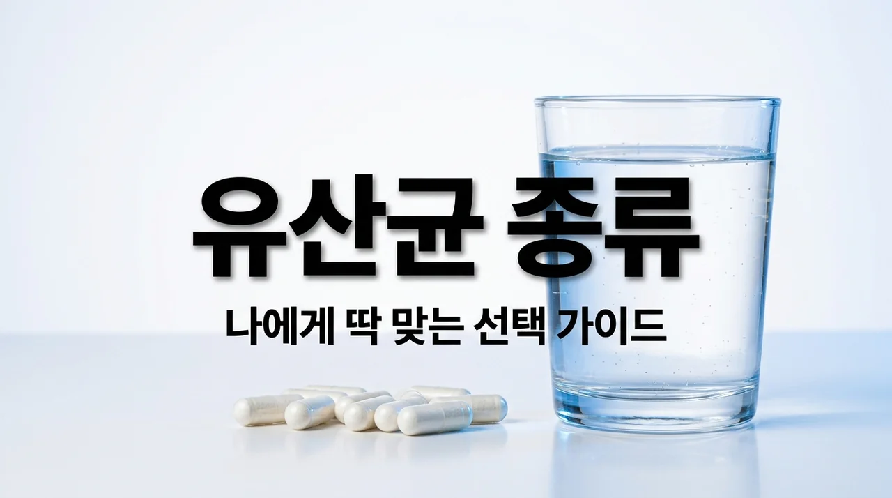 유산균 종류 완벽 가이드: 나에게 맞는 프로바이오틱스 선택법