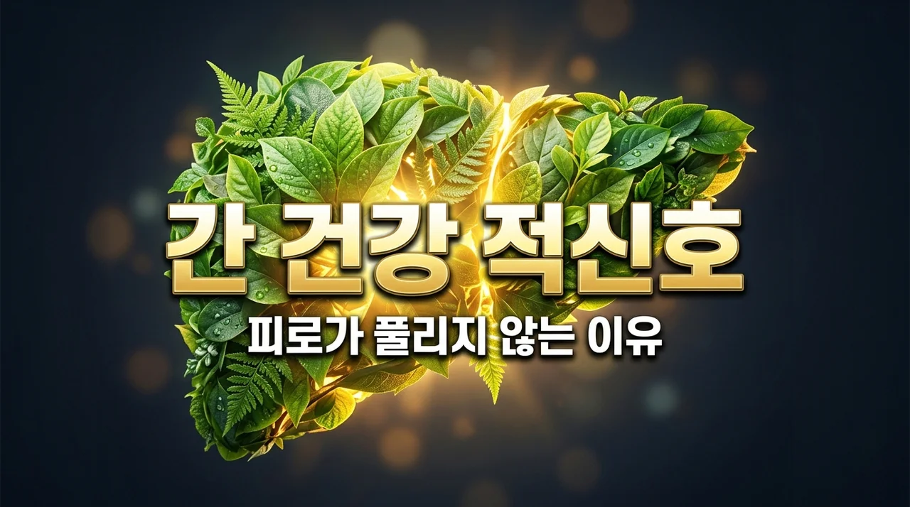 자도 자도 피곤하다면? 간 건강 위험 신호 5가지와 만성피로 탈출법