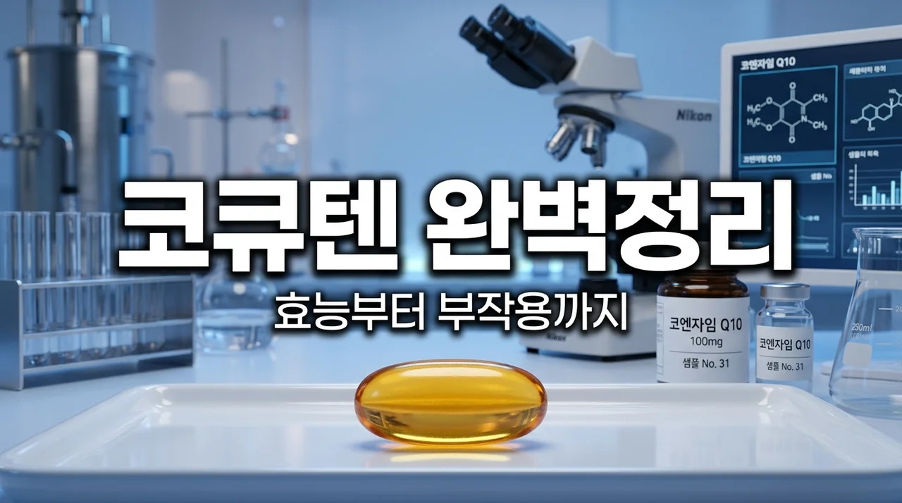 코큐텐 효능 부작용 및 선택 기준 완벽 정리 (2026 최신 가이드)