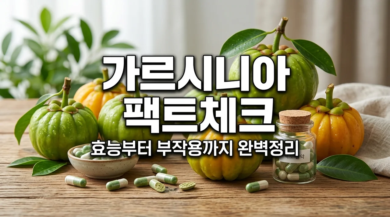 가르시니아 다이어트 효과 있을까? 효능 부작용 및 복용법 총정리