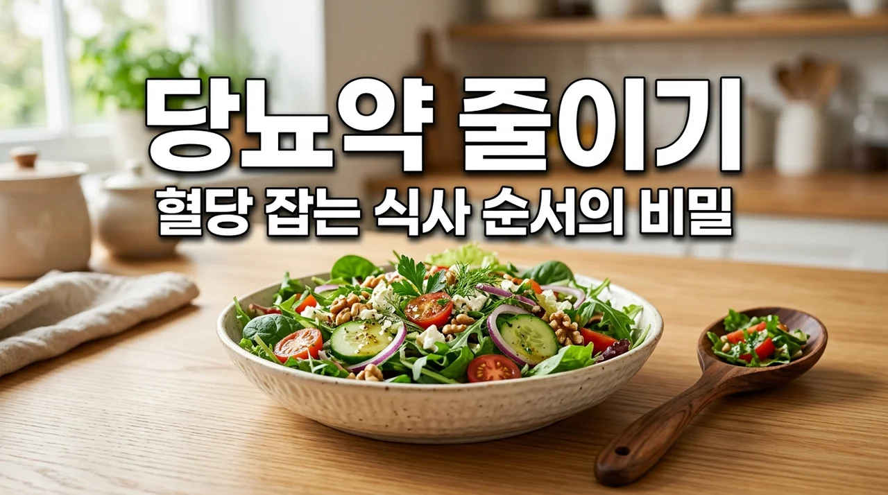 당뇨약 줄이고 싶다면? 혈당 확 잡는 필수 식습관 3가지
