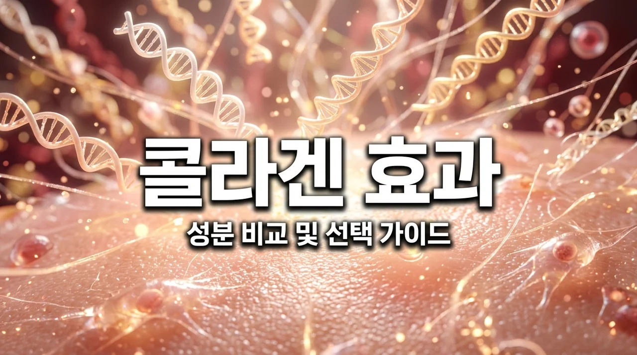 먹는 콜라겐 효과 있을까? 흡수율 높이는 법과 성분 비교 가이드
