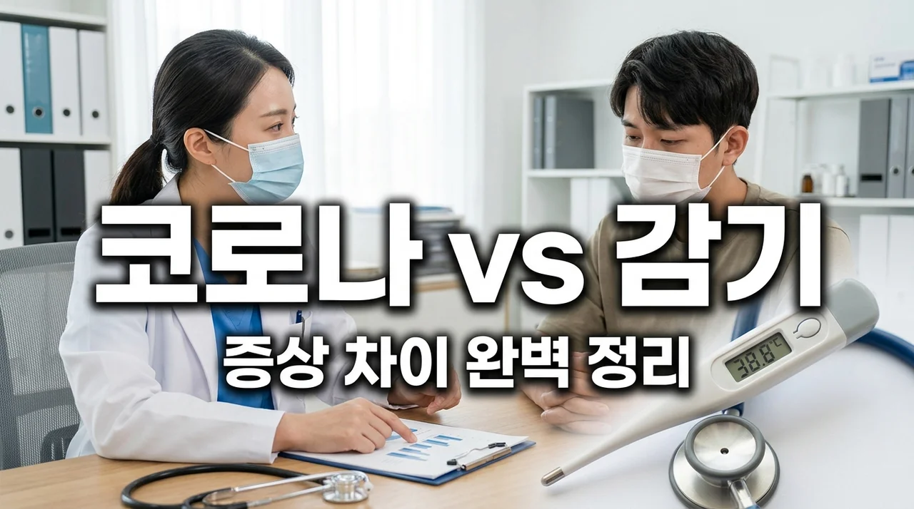 코로나 증상 감기 증상 차이, 헷갈릴 때 꼭 확인해야 할 3가지 구분법