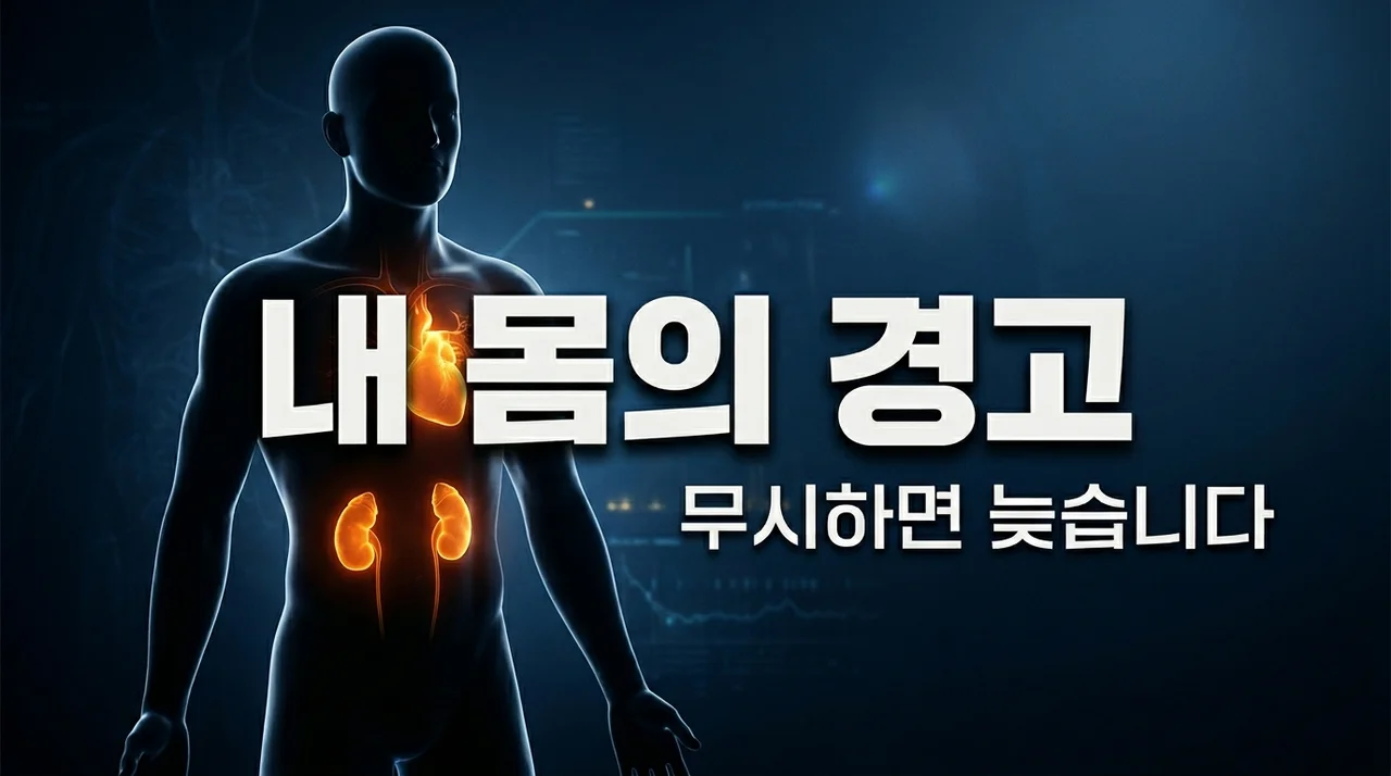 만성질환 위험 신호 5가지, 내 몸이 보내는 경고를 절대 무시하지 마세요
