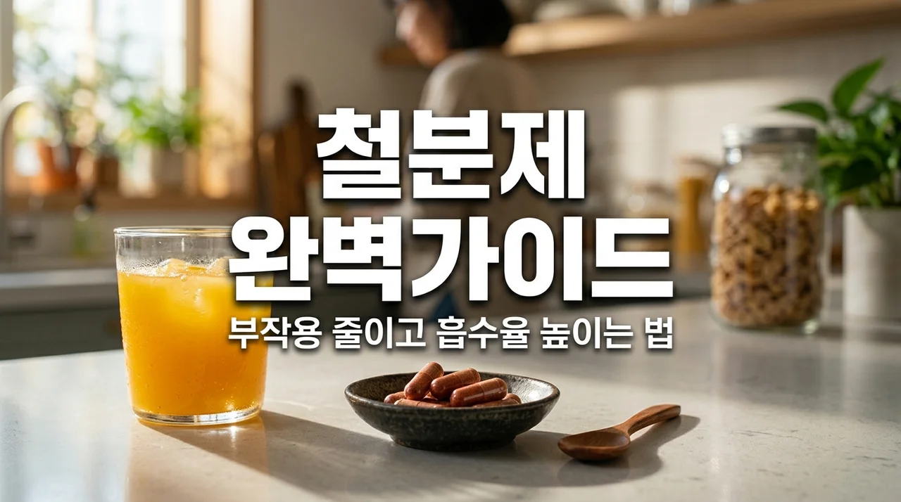 철분영양제 부작용 없이 흡수율 높이는 법: 임산부 및 빈혈 가이드