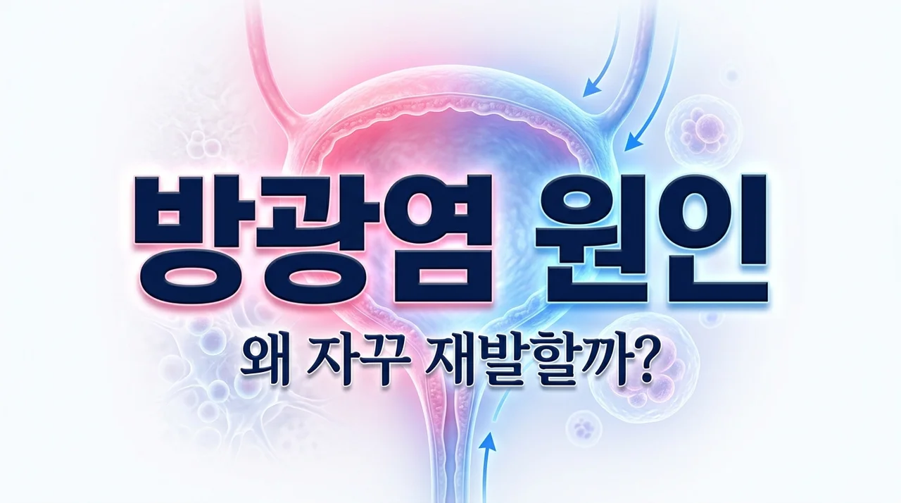 방광염 원인 5가지와 여성에게 유독 자주 발생하는 결정적 이유