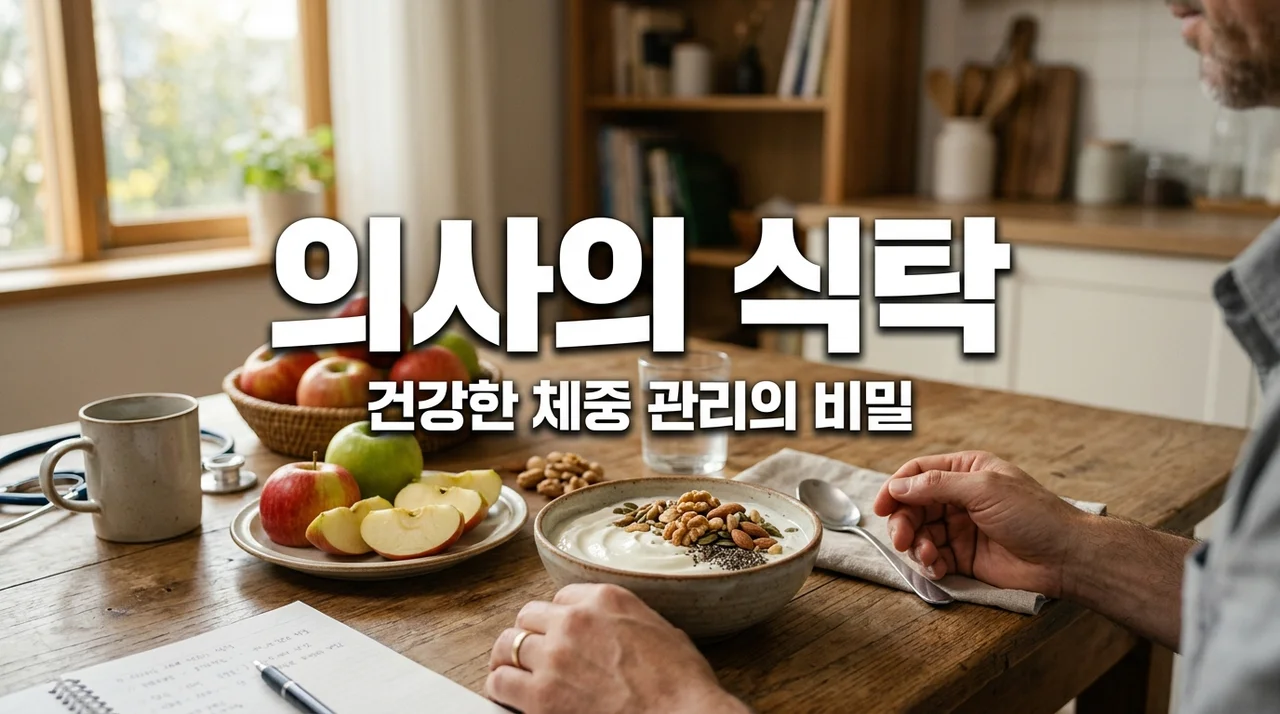의사들이 먹는 음식 5가지와 건강한 체중 관리 식사 원칙 가이드