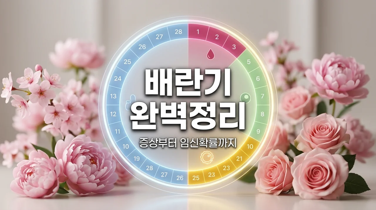배란기 시기 증상과 임신 확률 완벽 정리 (냉, 출혈, 통증 포함)