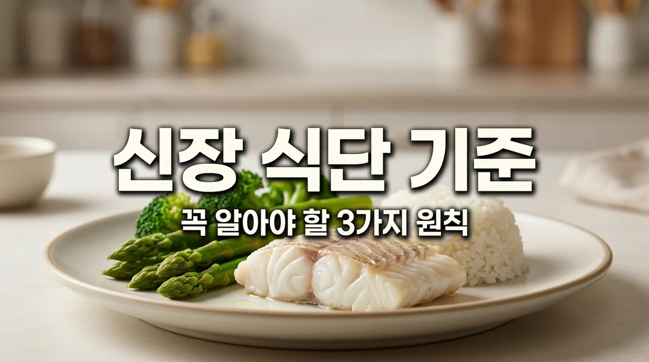 신장에 좋은 음식 찾기 전 꼭 알아야 할 식단 기준 3가지