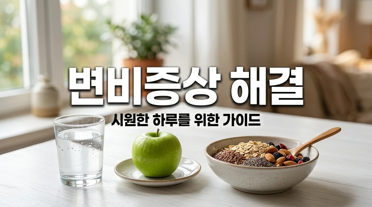 변비증상 체크리스트와 즉각적인 해결 방법 5가지! 방치하면 위험해요