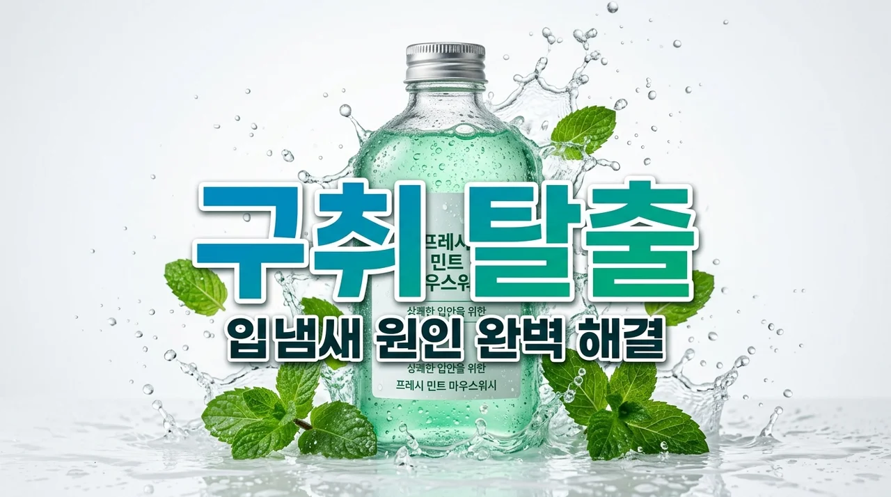 구취제거제 추천 및 입냄새 원인 해결법: 3분 만에 상쾌해지는 팁