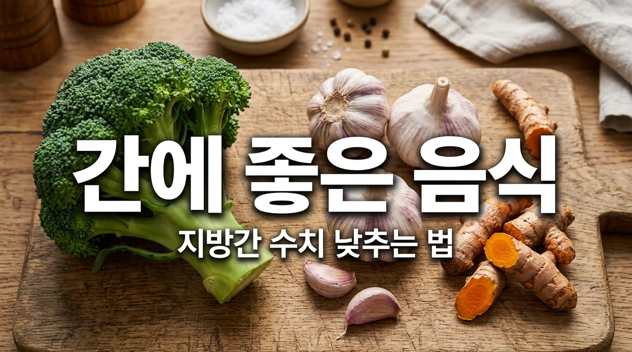 간에좋은음식 베스트 7가지와 지방간 수치 낮추는 식단 관리 비법