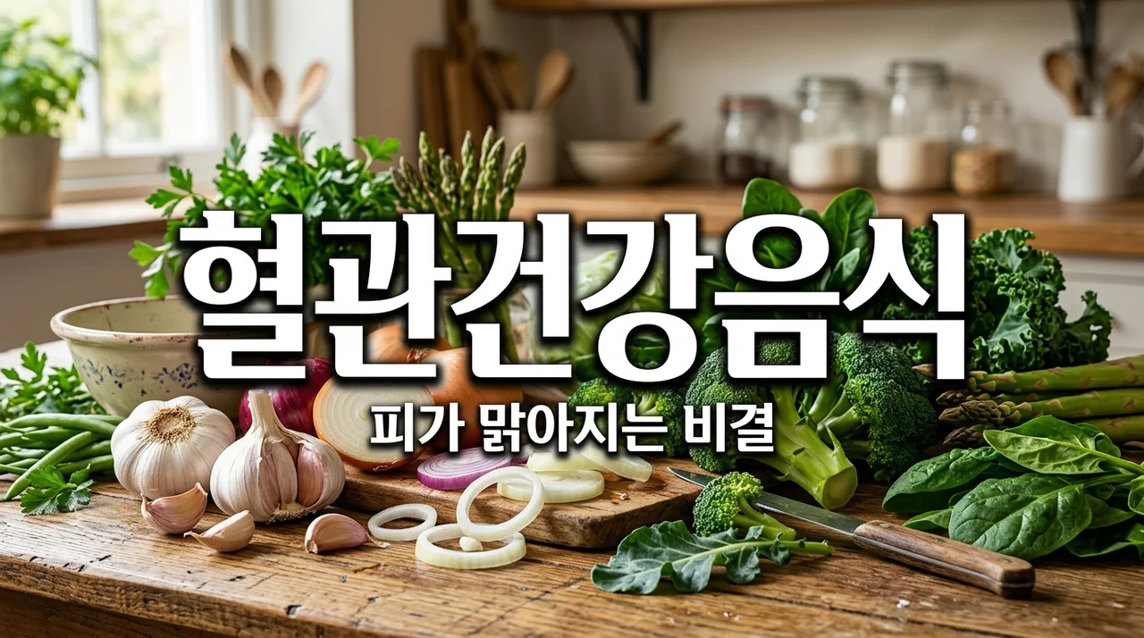 혈관 건강 음식 5가지, 피가 끈적해지기 전에 꼭 드세요!