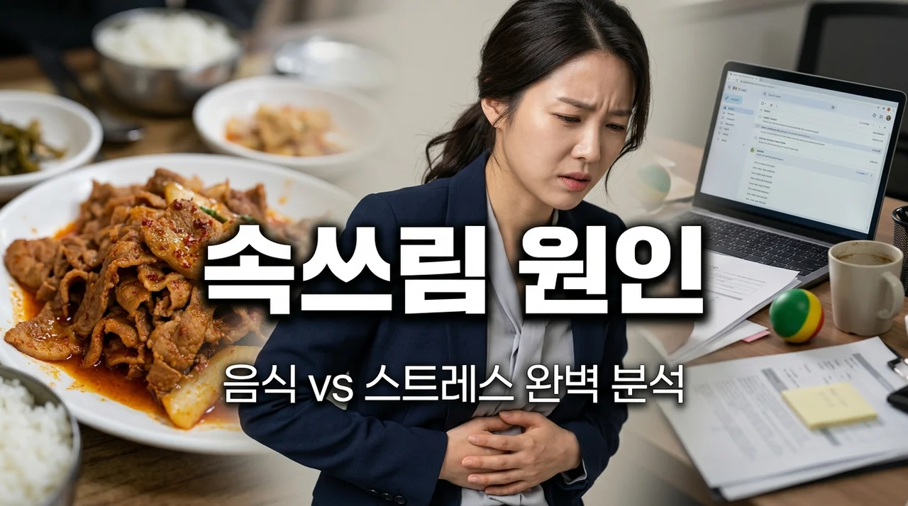 속쓰림 원인, 음식 때문일까 스트레스 때문일까? 증상별 완벽 가이드