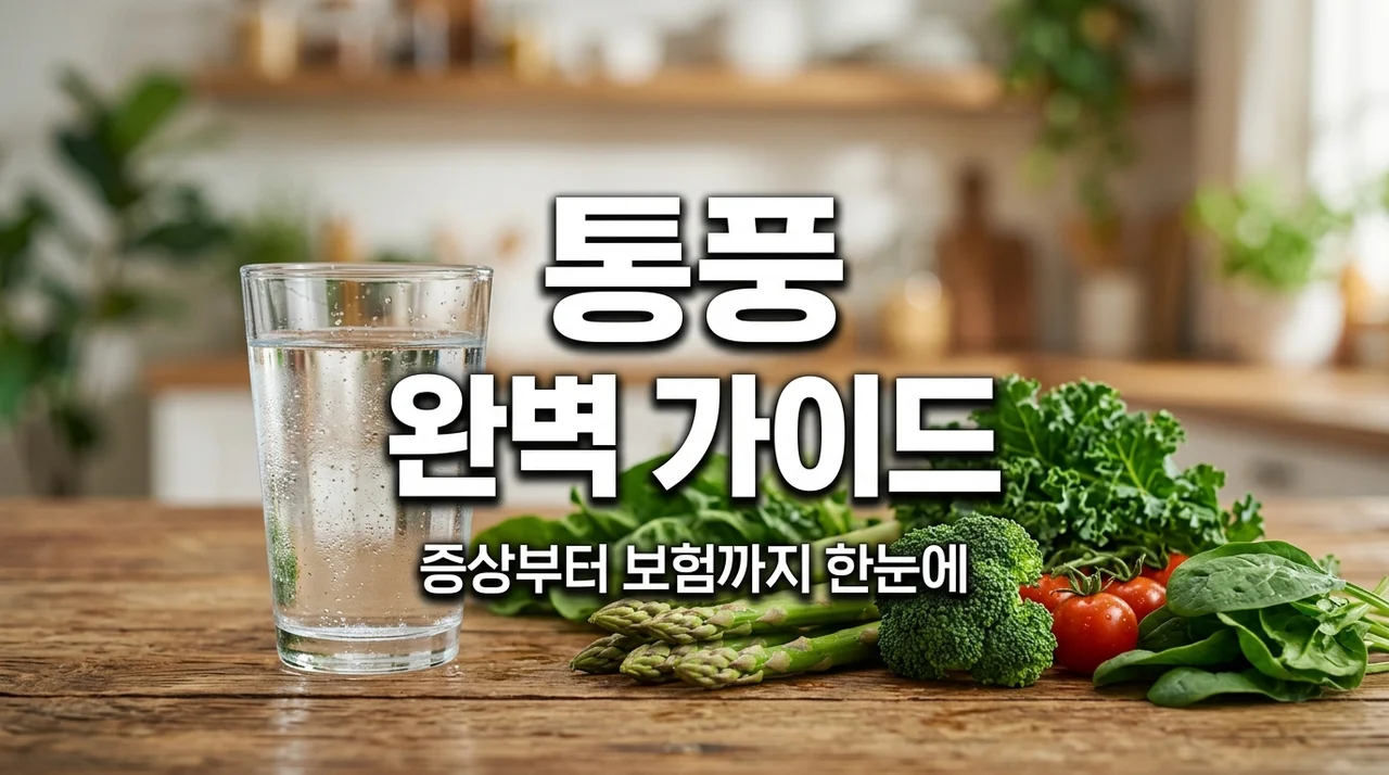 통풍 초기 증상 완벽 정리: 음식 관리부터 보험 혜택까지
