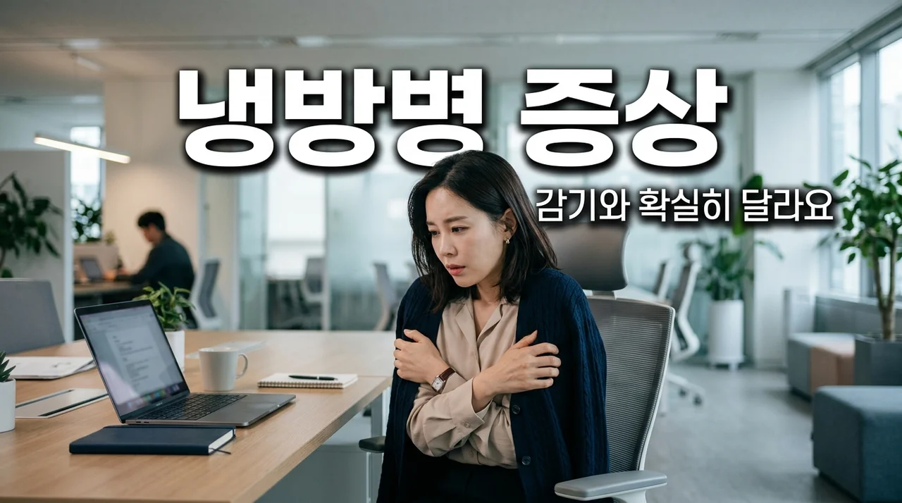 냉방병 증상, 여름 감기와 다른 점 3가지와 즉시 해결하는 법