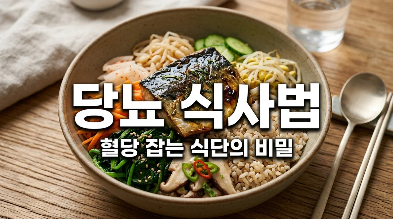 당뇨식이요법, 혈당 스파이크 잡는 식사법과 추천 음식 완벽 정리