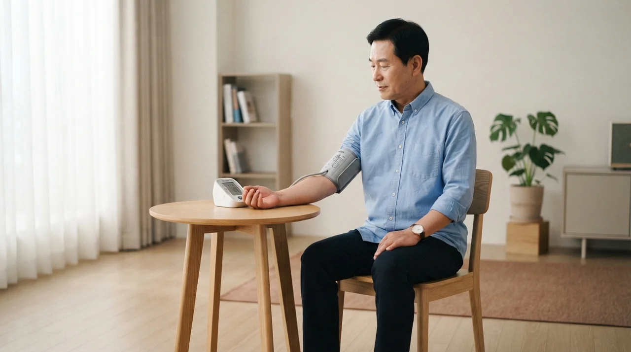 올바른 혈압 측정 3단계 가이드