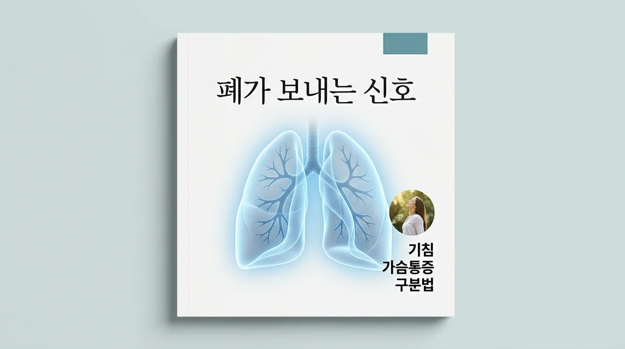 폐가 보내는 신호 기침과 가슴 통증을 구분하는 핵심 방법 5가지
