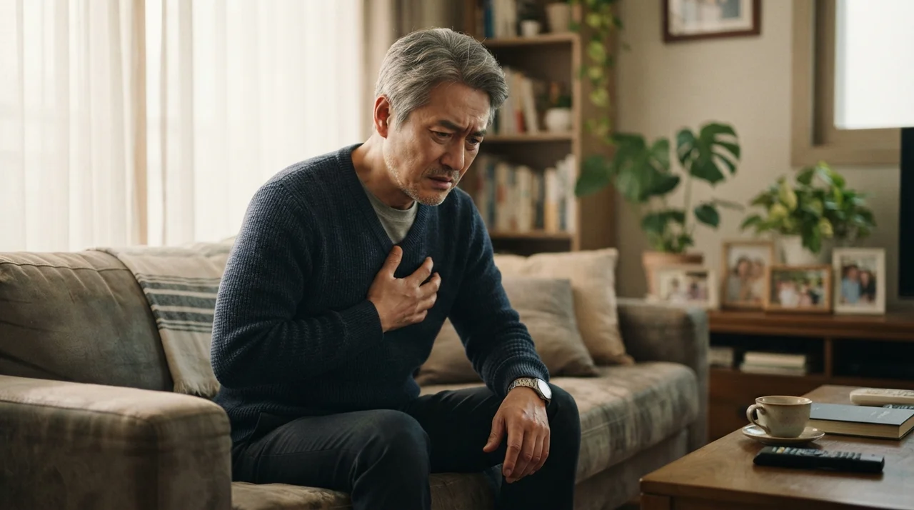 기침과 가슴 통증, 단순 감기일까 폐의 경고일까?