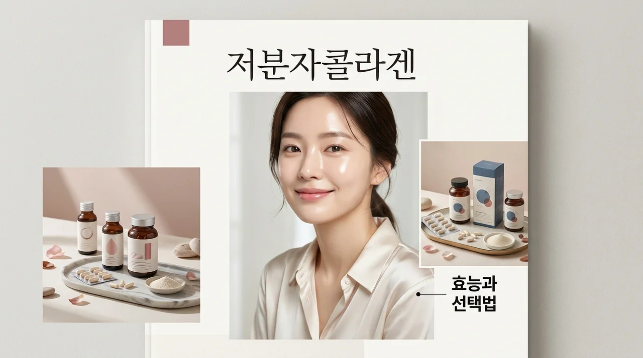 저분자콜라겐펩타이드 효능 및 실패 없는 제품 선택 가이드 (2026)