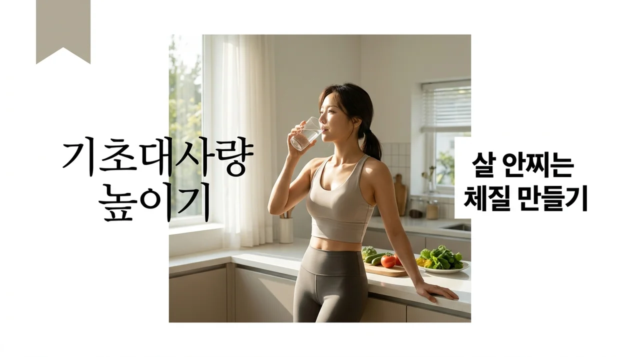 기초대사량 높이는 방법 5가지! 계산기보다 정확한 실천 가이드