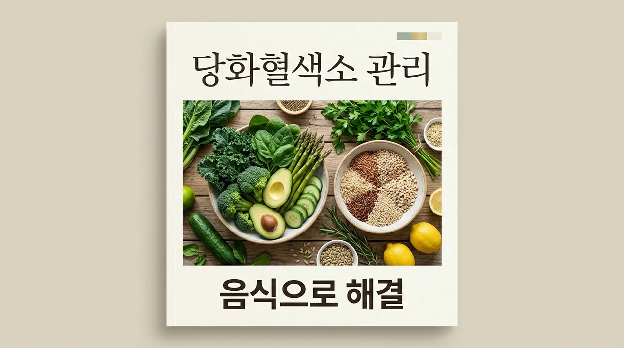 당화혈색소 6.5% 넘었다면? 혈당 낮추는 음식 5가지와 관리 꿀팁