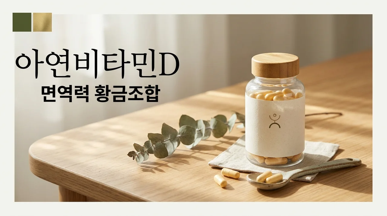 아연비타민D 같이 먹어야 하는 이유 3가지와 올바른 권장량 가이드