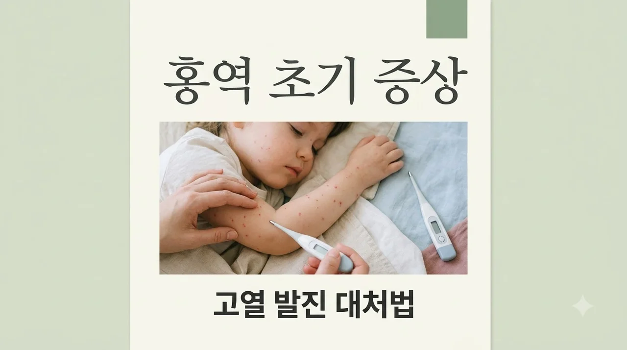 홍역 증상 완벽 정리: 고열과 발진 나타날 때 꼭 확인해야 할 것
