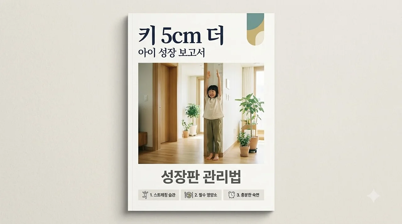 키크는법 5cm 더 키우는 성장판 관리와 생활 습관 7가지 총정리
