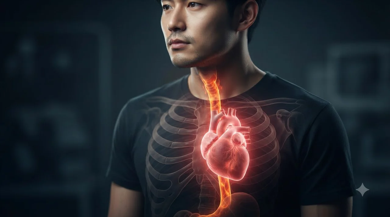 갑작스러운 가슴 통증, 심장일까 식도염일까?