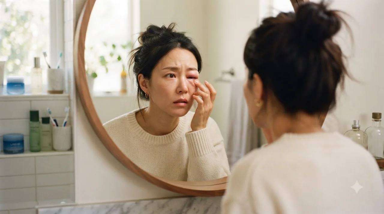 눈이 붓고 아픈 다래끼, 어떻게 해야 할까요?