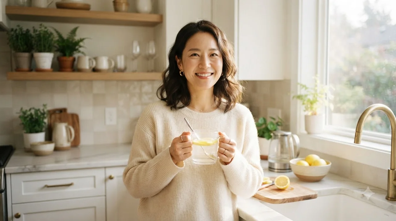 효과를 극대화하는 공복 레몬수 만드는 법