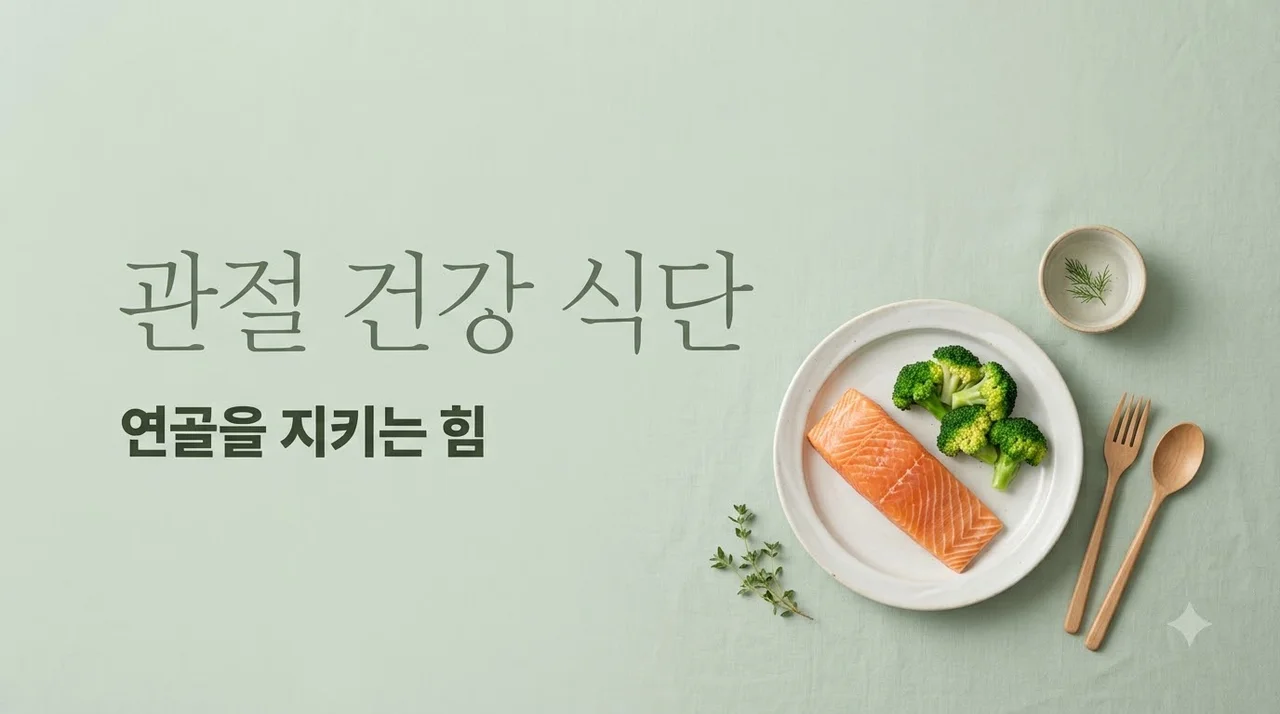 관절에 좋은 음식 BEST 7, 연골 건강 지키는 식단 관리법 총정리