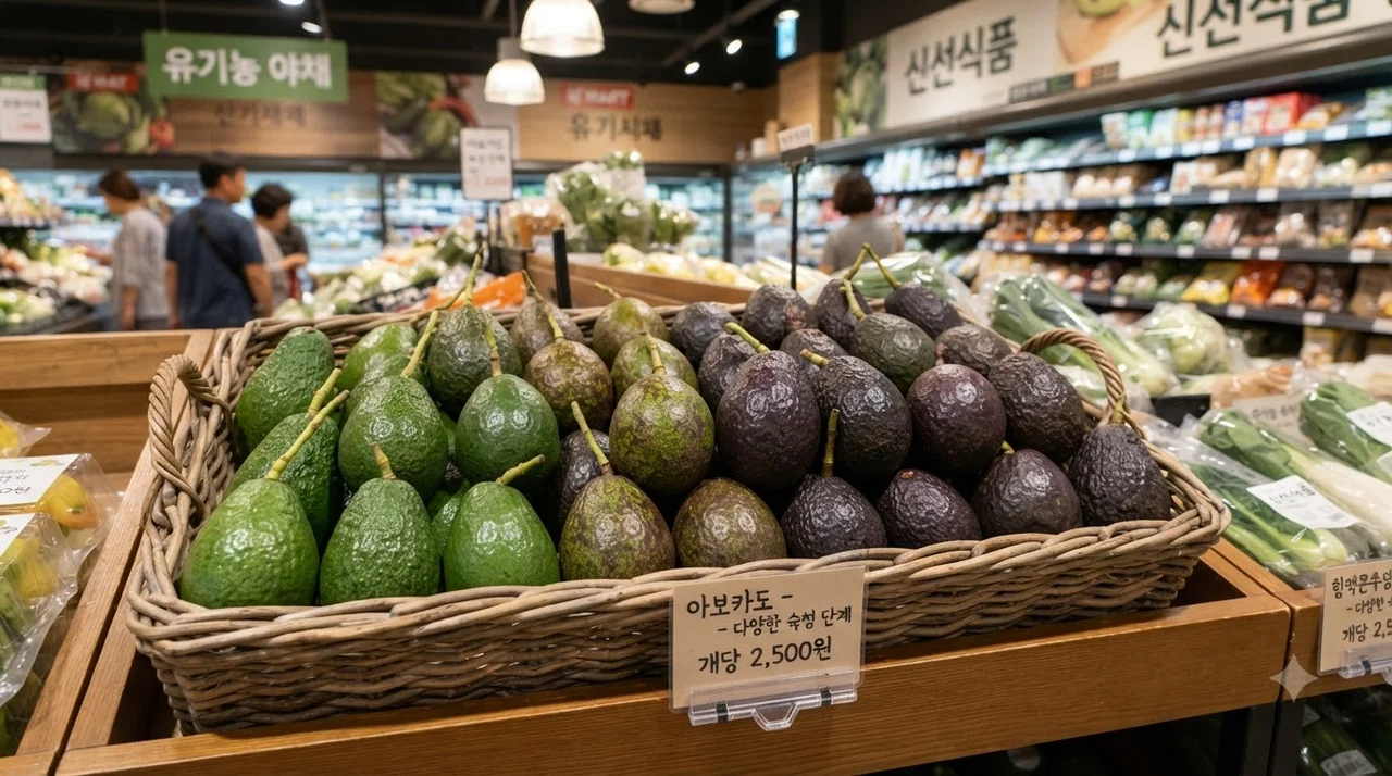 싱싱한 아보카도 고르는 체크리스트