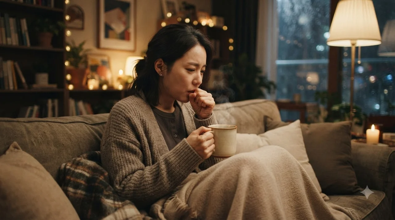 기침이 멈추지 않을 때, 단순 감기일까요?