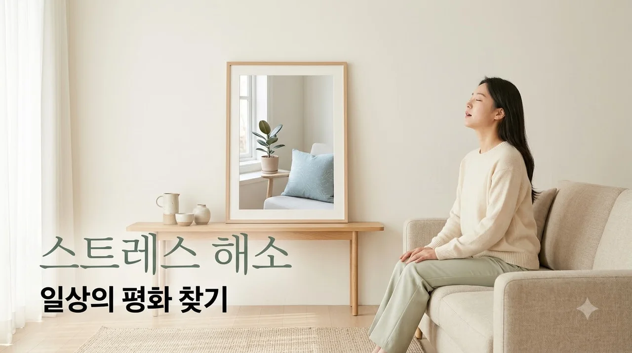 스트레스해소법 5가지 당장 실천하고 마음의 평화 찾는 법