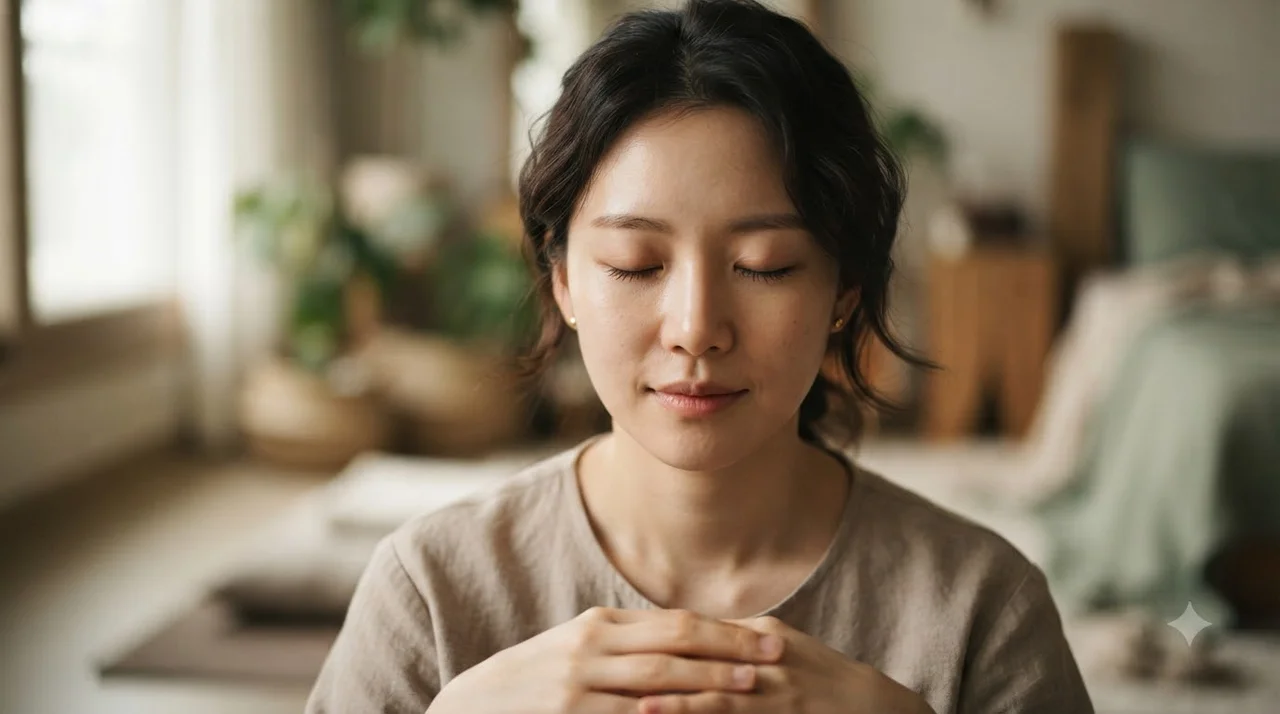 3분 만에 평온해지는 4-7-8 호흡법