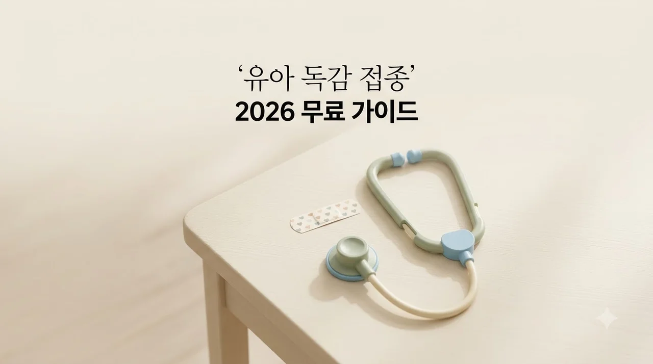 유아독감예방접종 2026 시기 및 무료 대상 주의사항 완벽 정리